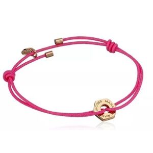 MARC BY MARC JACOBS Pink Bolt Friendship Bracelet - NWT 💗⚡️✨